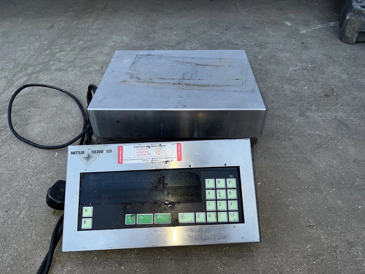 Mettler Toledo ID3 Digital Weighing Scales