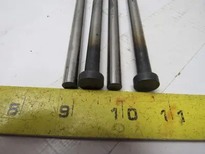 Plastic Injection Mold Ejector Pin 8.5mm X 630mm Lot of 4