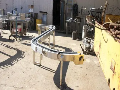 Conveyor, Belt, 8" x 16', Pacific, 90 Deg, Frame Only, #S738574