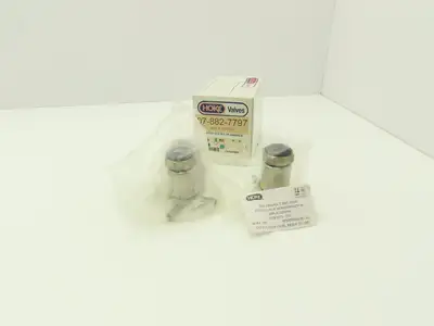Hoke Valves 4688N4M Stainless 3-Port Diaphragm Valve 300psi  Lot of 2