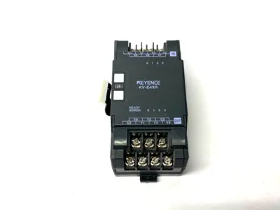 Used KEYENCE Digital Expansion Module 4-Inputs & 4-Relay Outputs NO COVERS PLC Processors Michigan US | Maverick Industrial Sales #1394823