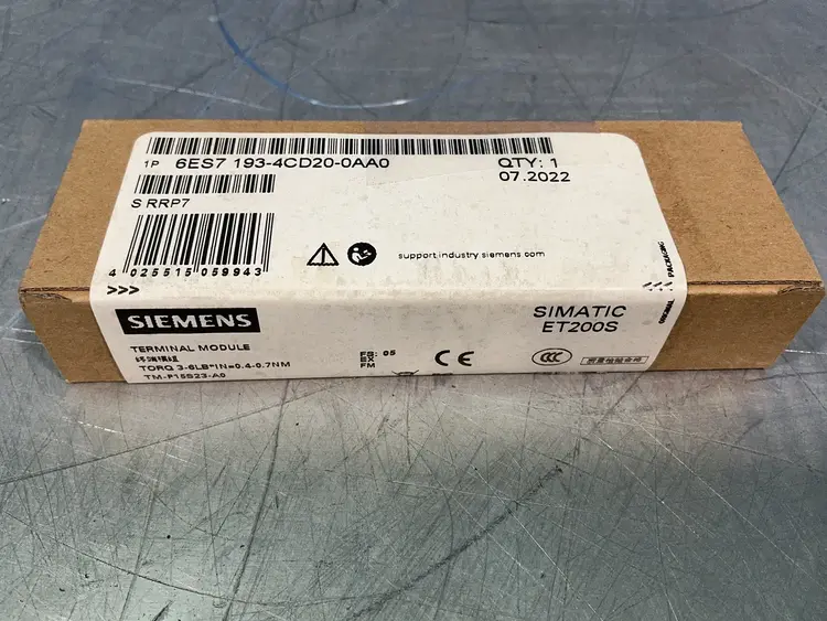 New | in-Stock SIEMENS 6ES7 1934CD200AA0 Terminal Blocks Ohio US | HGR 24 #1520859