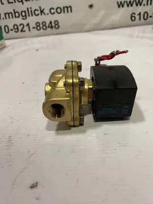 ASCO Red-Hat EF8210G93 3/8” Brass Solenoid Valve 150psi 110/120V -NIB