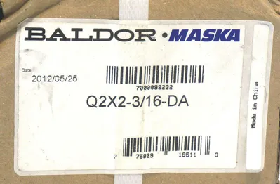 NEW BALDOR MASKA Q2X2-3/16-DA ADAPTER Q2X2316DA
