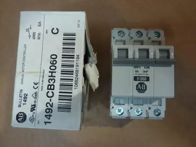 NEW ALLEN BRADLEY 1492-CB3/H060 SER C