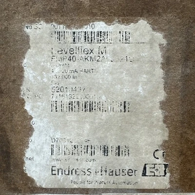 NEW Endress Hauser FMP40-AKM2ALJB21CA