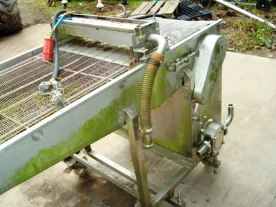 S/S Coater Conveyor 600 Mm Wide