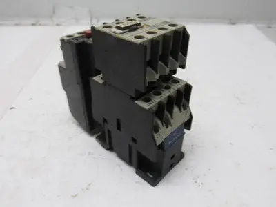 Telemecanique LC1 D09 10 600V 20A 7.5Hp 3Ph MAX Contactor Overload 120V Coil