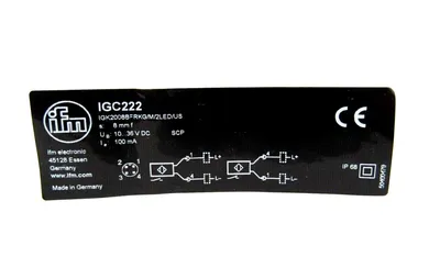 NEW IFM IGK2008BFRKG /M /2LED /US PROXIMITY SENSOR IGC222 IGK2008BFRKGM2LEDUS