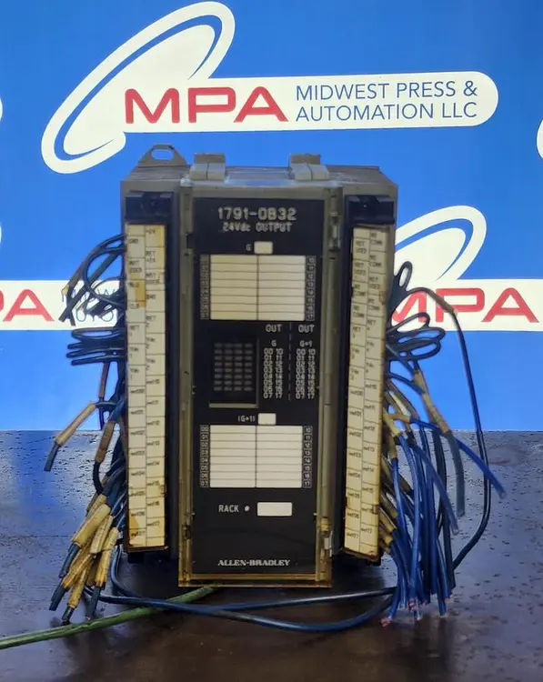 Used ALLEN-BRADLEY 1791-0B32 PLC Input & Output Michigan US | Midwest Press and Automation #622256