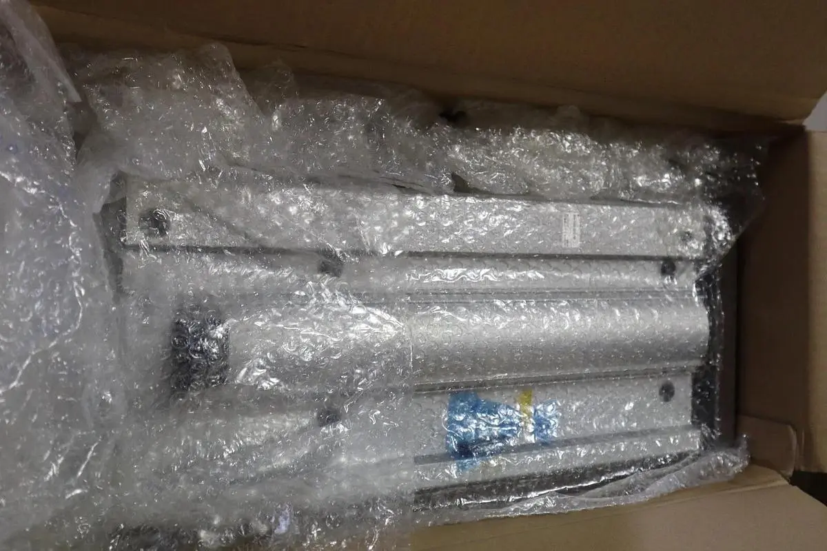SMC MGPM80-350-HN COMPACT GUIDED PNEUMATIC CYCLINDER #1403-A