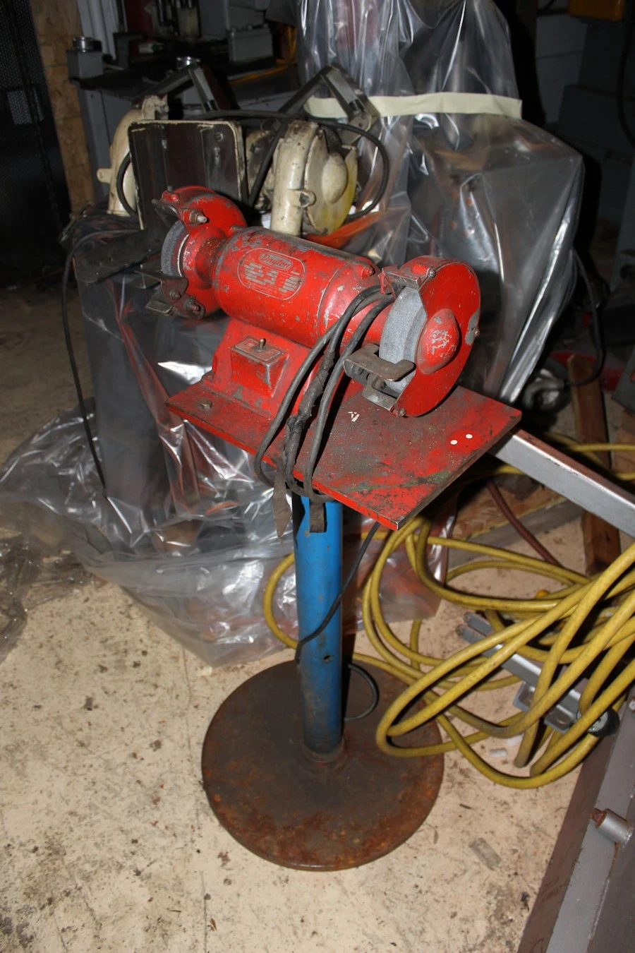 Dayton Pedestal Grinder 6" x 3/4"