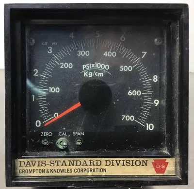 GENTRAN GT-408-10M Pressure Indicator 0-10,000 PSI. 5E
