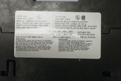 USED SIEMENS 3RV1031-4DA10