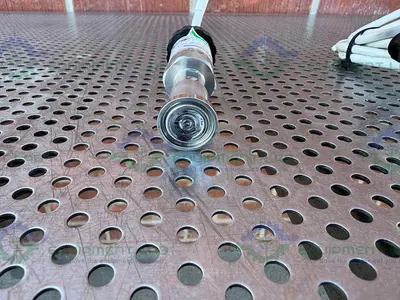 USED WIKA S-10 STAINLESS STEEL PRESSURE TRANSMITTER 0-100 PSI, 4-20 MA, 10-30 V