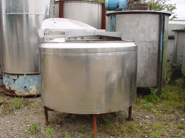 950L S/S Open Top Tank With Bridge
