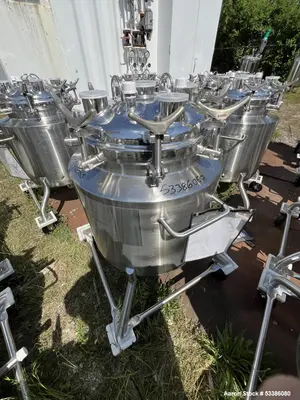 Used Freeze/Thaw Tank, 27.2 Gallon Capacity, Vertical, Built by Precision Stainless