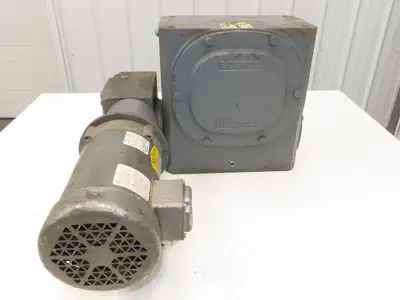 Boston Gear RFWA752100STB563 Gearmotor 100:1 Double Reduction 17rpm 1Hp 460V 56C