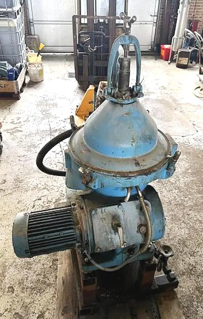 Alfa-Laval WHPX 505 TGD-24-60 purifier skid, SS.