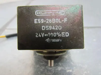Kuhnke DS9420 E59-26B0L-F Rotary Solenoid 24V