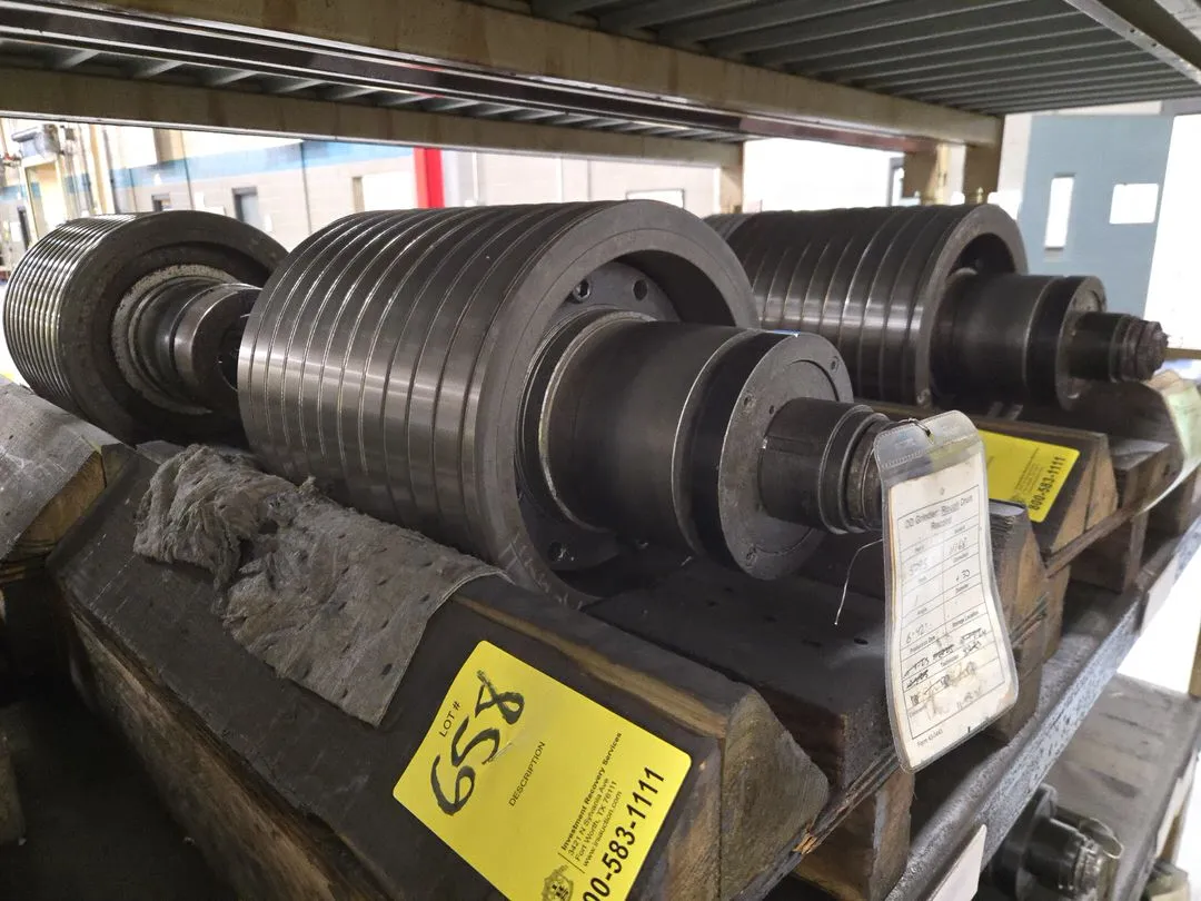 (1) OD Grind Drum Spindle