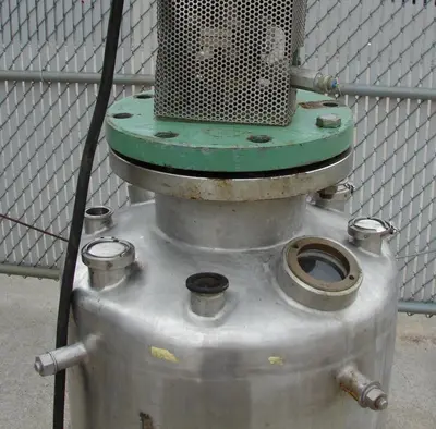 SPC4821  Reactor 50 gallon Alloy Crafts chemical reactor, 50 psi internal, 125 psi jacket, 3/4 hp agitator