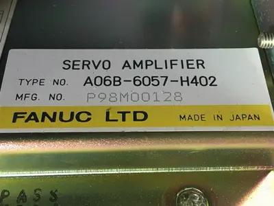 USED FANUC A06B-6057-H402