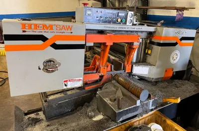 HEM H90A-1 Horizontal Band Saws | Midstate Machinery (2)