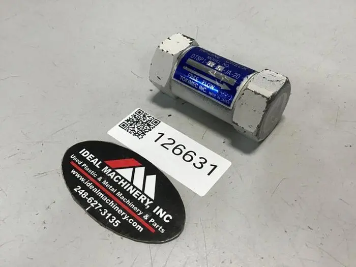 Used TOKIMEC DT8P1-03-20-JA-20 Valves/Fittings Michigan US | Ideal Machinery #593478