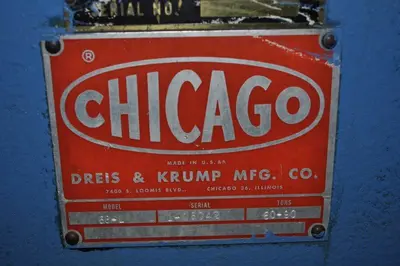 USED DREIS & KRUMP 68L