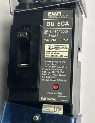 USED FUJI ELECTRIC BU-ECA-2005