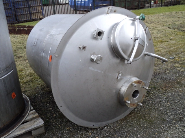 Used JA WELCH 1,780 Litre Stainless Steel Tanks New Jersey US | Perry Equipment #120767