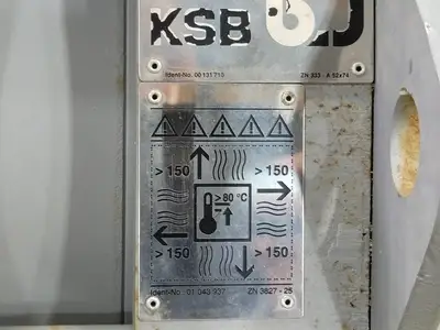 USED 2005 KSB HGM 3/4