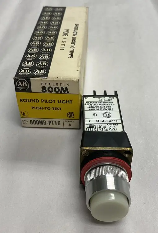 New | in-Stock ALLEN-BRADLEY 800MR-PT16 Miscellaneous Equipment (Electrical & Power) | Surplus Asset Holdings #1194397