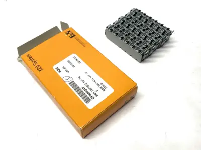 USED B&R TERMINAL BLOCK 12-PIN LOT OF 5