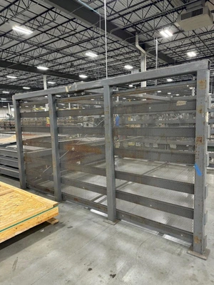 USED STEEL STORAGE SYSTEMS 6H-72X144