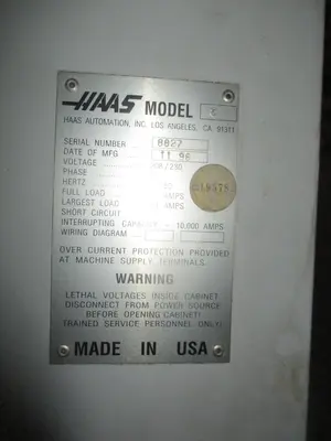USED 1997 HAAS VF-3
