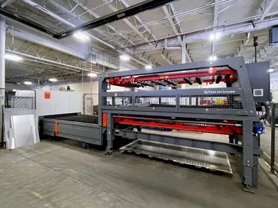 Used 2020 BYSTRONIC BYSTAR FIBER 3015 Laser Cutters Illinois US | Machine Factory Outlet #1262848