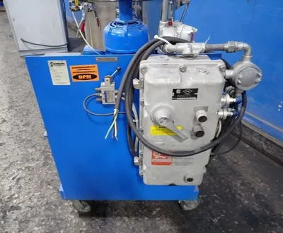 Sanborn 20 x 6 perforate basket sanitary centrifuge, 316SS.