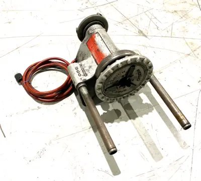 USED RIDGID ELECTRIC PIPE THREADER