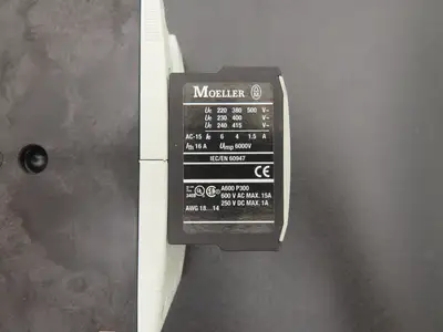 Siemens DIL MC40 Contactor 40Hp 600v 3Ph Aux Contact 4NC 4NO Lot of 4
