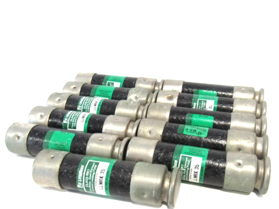 LOT OF 11 NEW LITTELFUSE LLNRK 35 FUSES LLNRK35