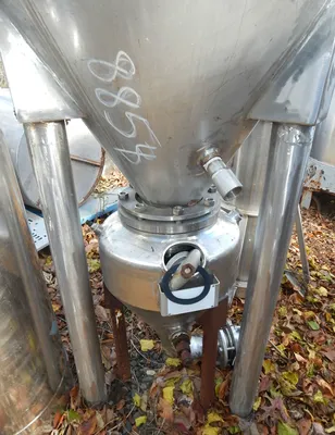 USED STAINLESS STEEL RECEIVER TANK 40 GALLON