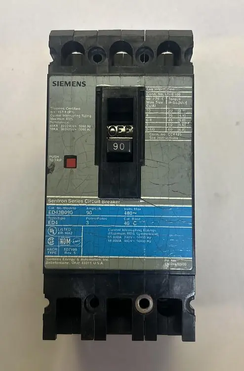 Used SIEMENS ED43B090 Miscellaneous Equipment (Electrical & Power) | Surplus Asset Holdings #1198139