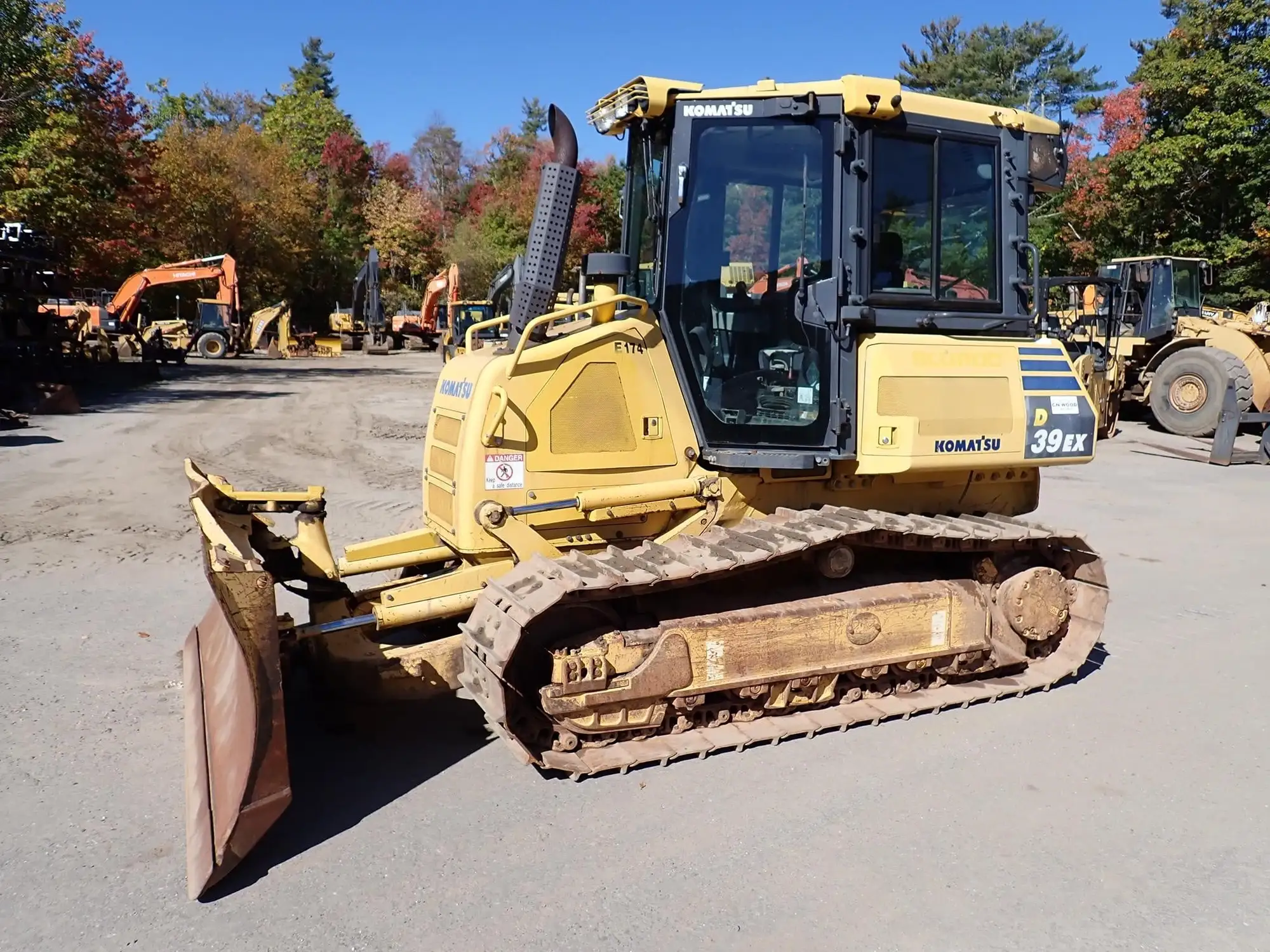 Used 2014 KOMATSU D39EX-23 Crawler Dozers Massachusetts US | Brookside Equipment Sales #1516912