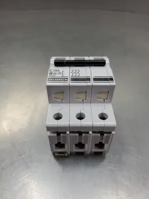 USED Altech Corp. ABL SURSUM C15A 3-Pole Circuit Breaker, 3CU15, 15A.