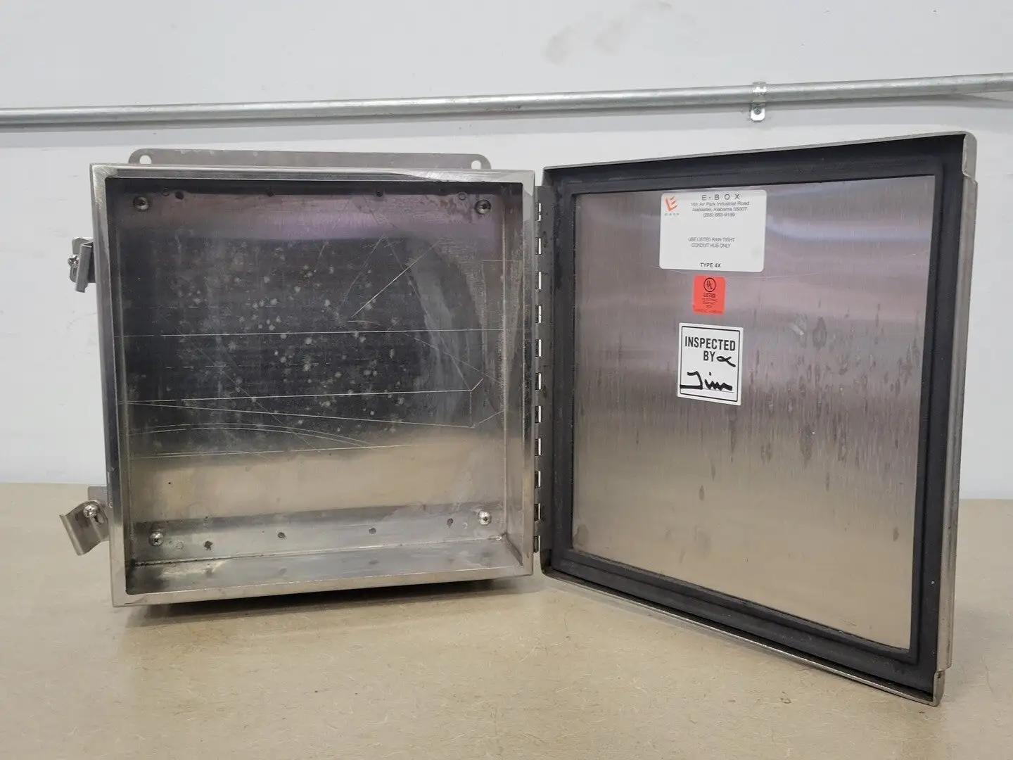 Type 4X Stainless Steel Single Door Enclosure