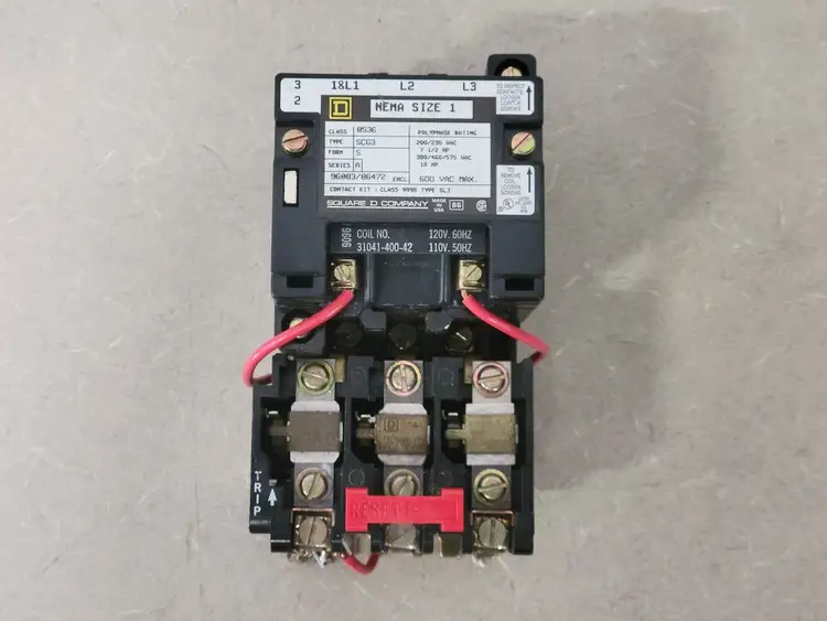 Used SQUARE D 8536SCG3V02S Switchgears British Columbia CA | Lenmark #239515