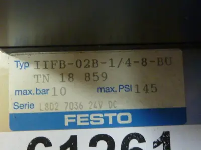 USED FESTO IFB8-02