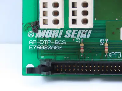 Mori Seiki E76020A02 Printed Circuit Board PCB Backplane Module AP-DTP-BCS